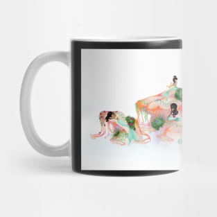 Beautiful Black Mermaids for Mermaid Lagoon Mug